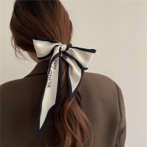 【現貨】法式優雅配件．超實用小絲巾綁髮帶～３色