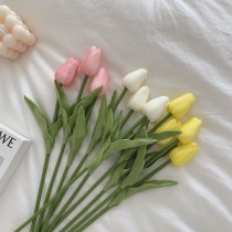 【現貨】韓風鬱金香人造花朵 拍照道具 擺拍道具～３色